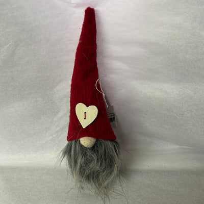 Plush Holiday Gnome Ornament