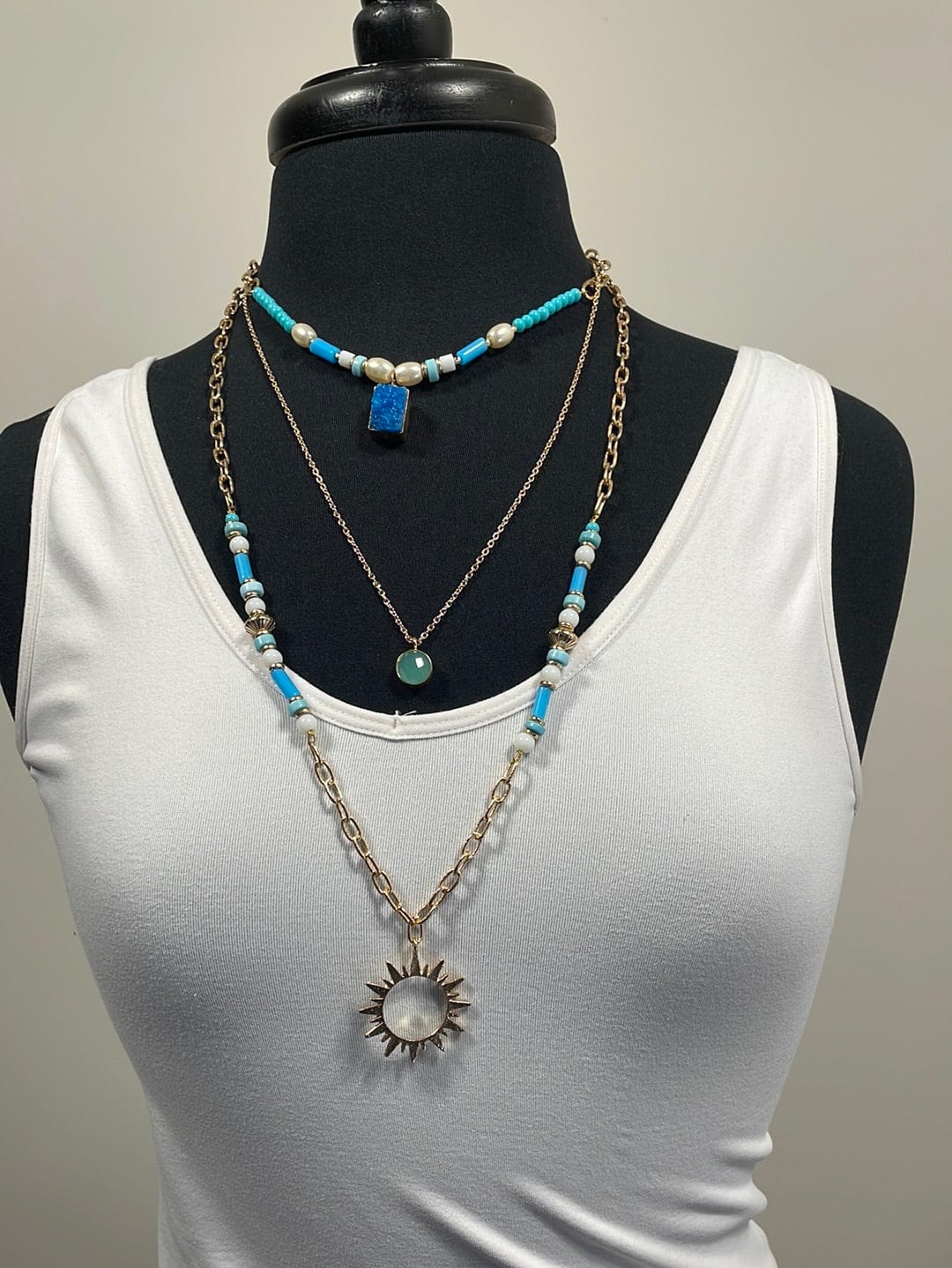 Blue Destination Necklace