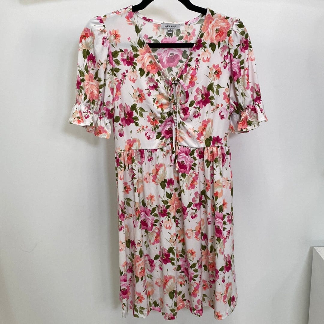 Floral Ruched Dress