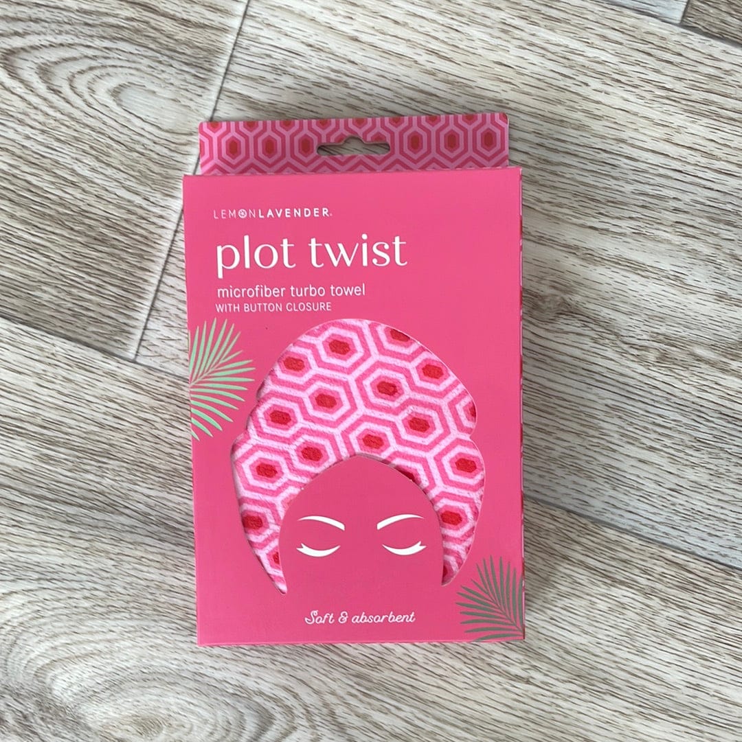 Plot Twist Turbo Towel Hexagons