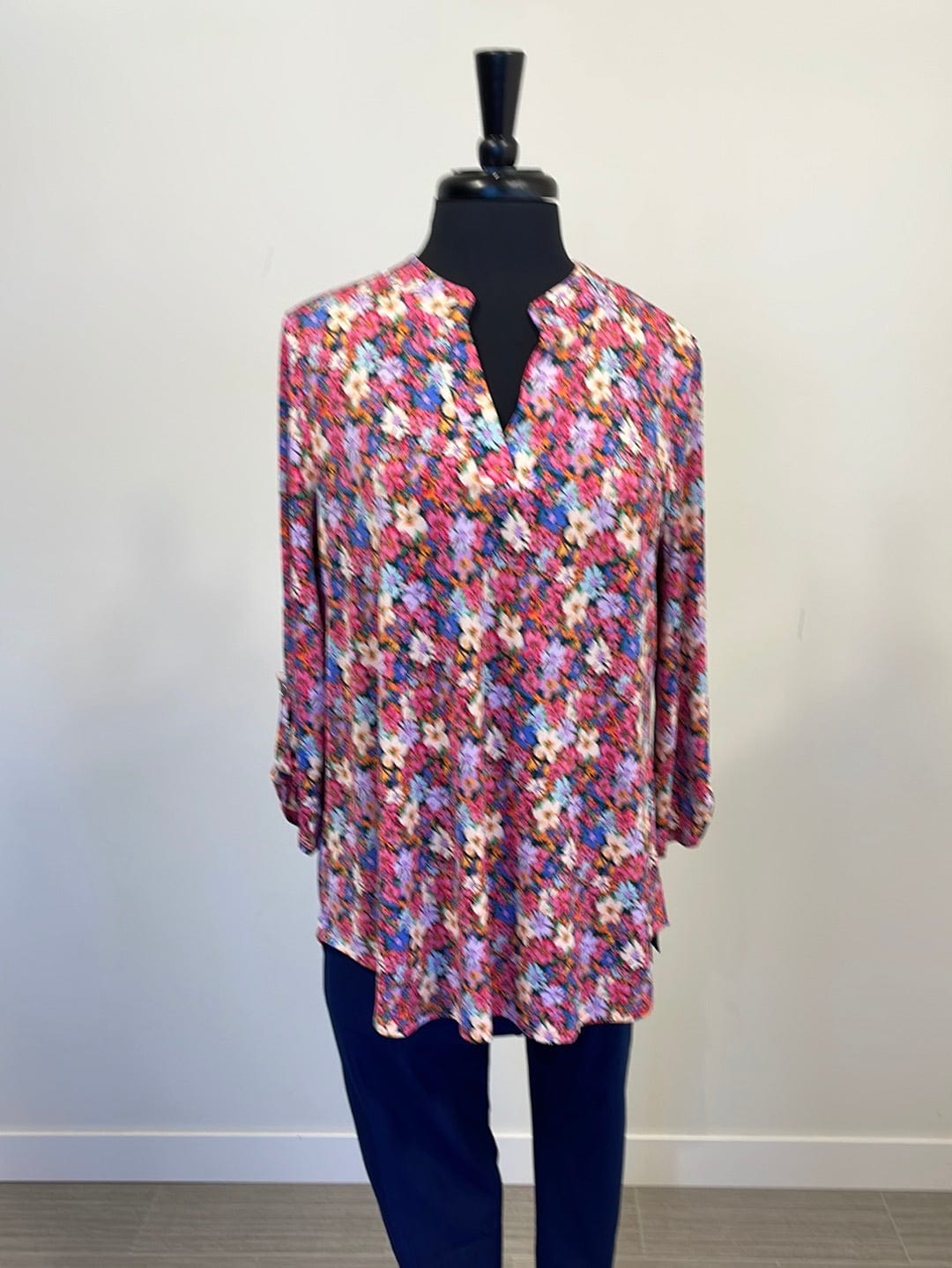 Spring Floral Lizzy Top