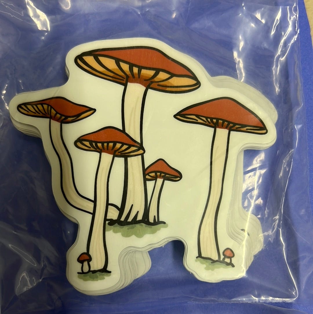 Mushroom Cluster Sticker