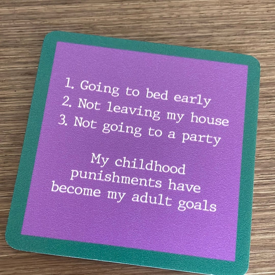 Childhood Punishments Coaster