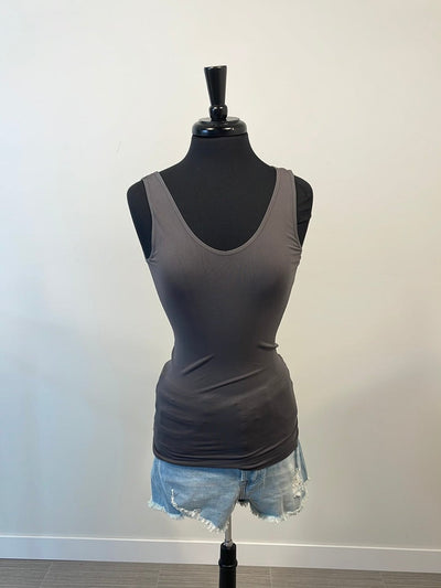 Reversible V U Neck Tank - Classic Collection