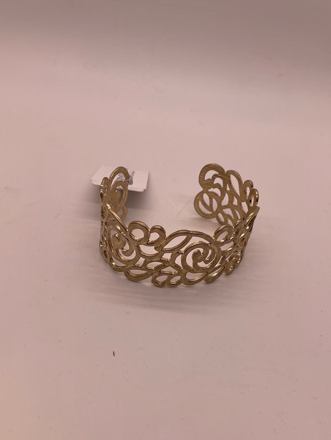 Gold Floral Cuff