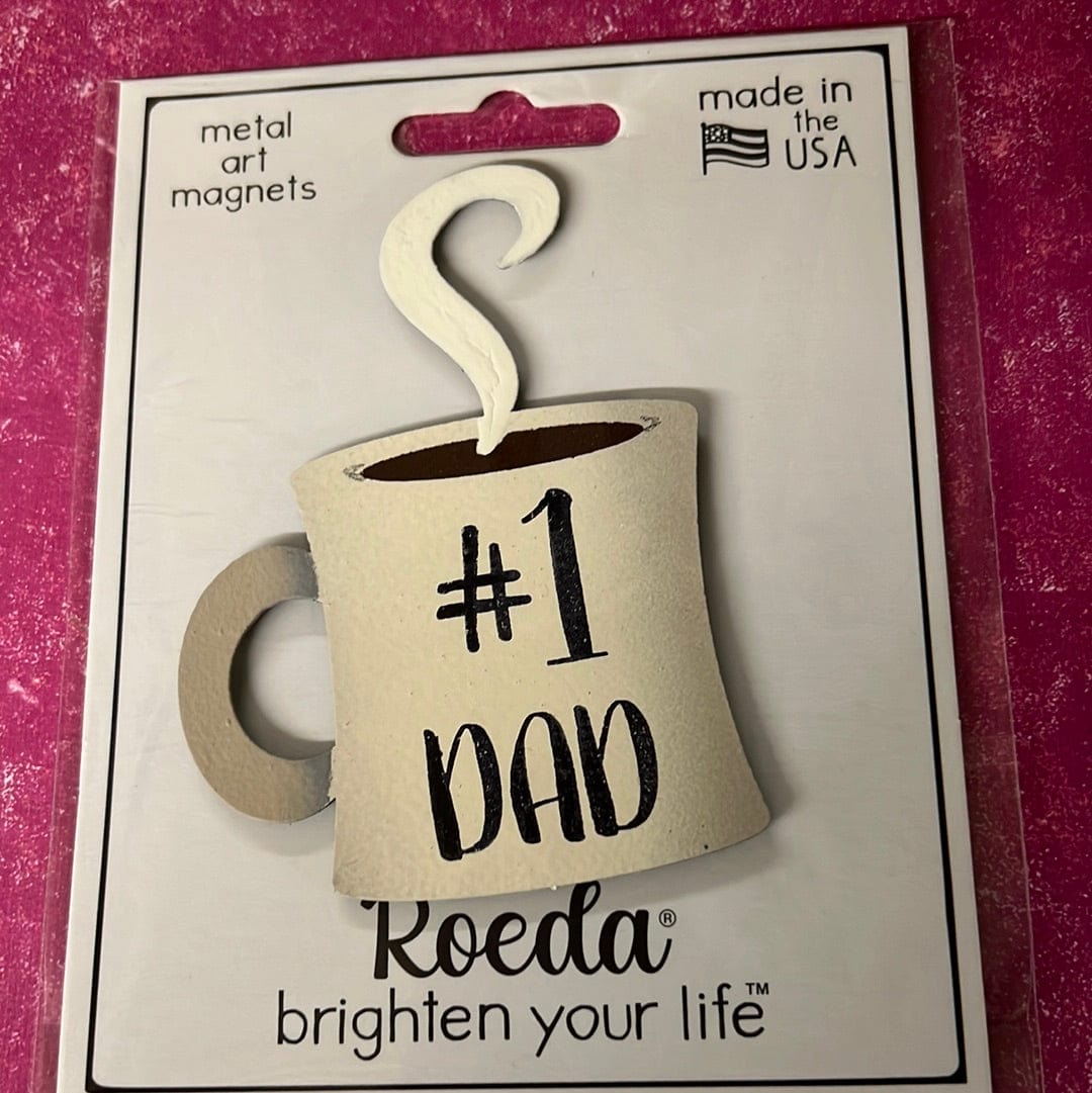 #1 Dad Mug Magnet