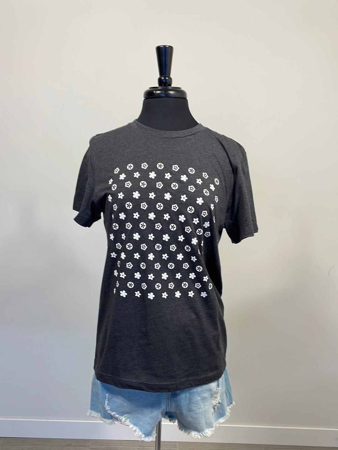 Designer Flora Emblem Graphic Tee