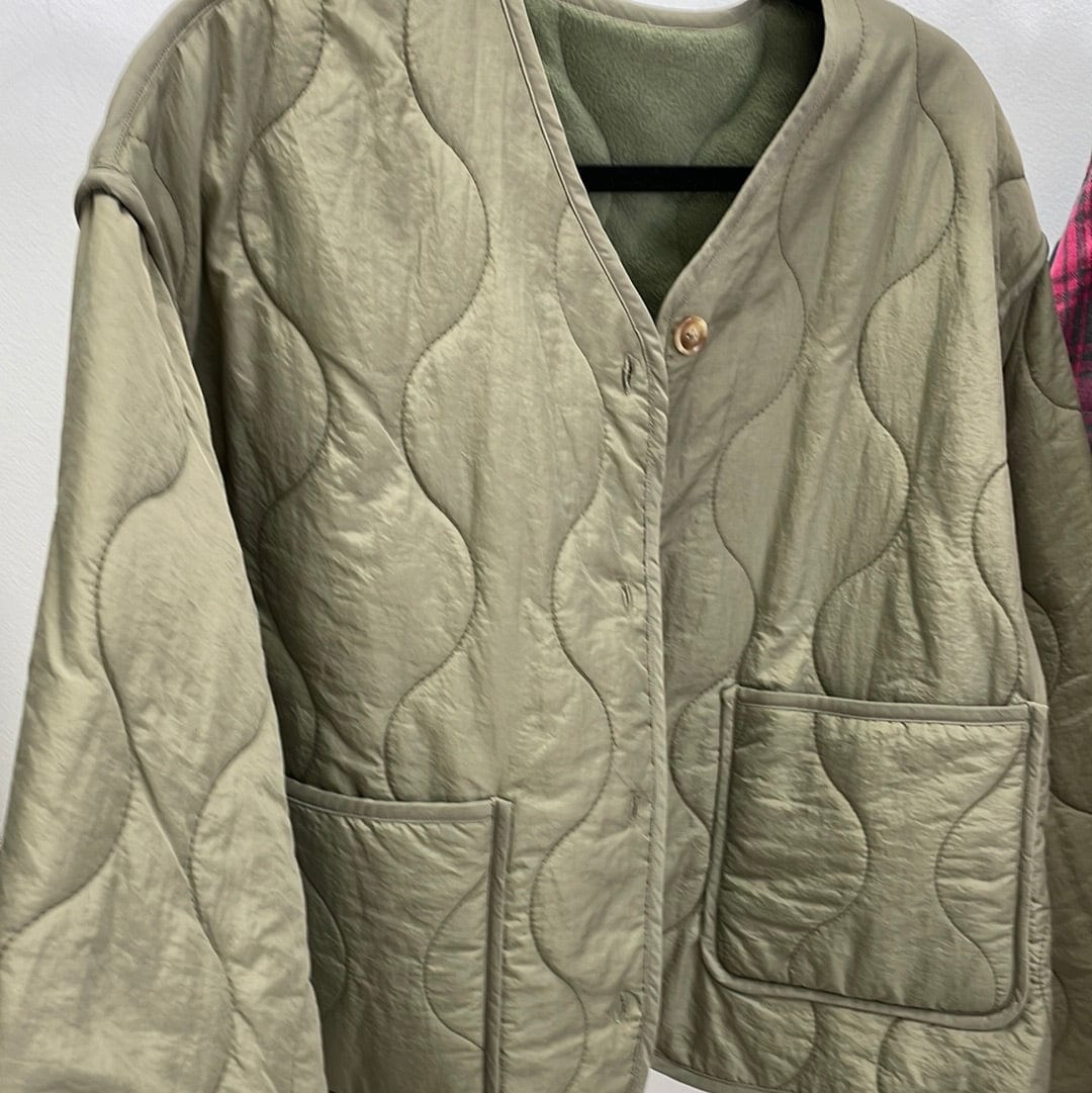 REVERSIBLE PADDED AND FLEECE JACKET PREORDER WB