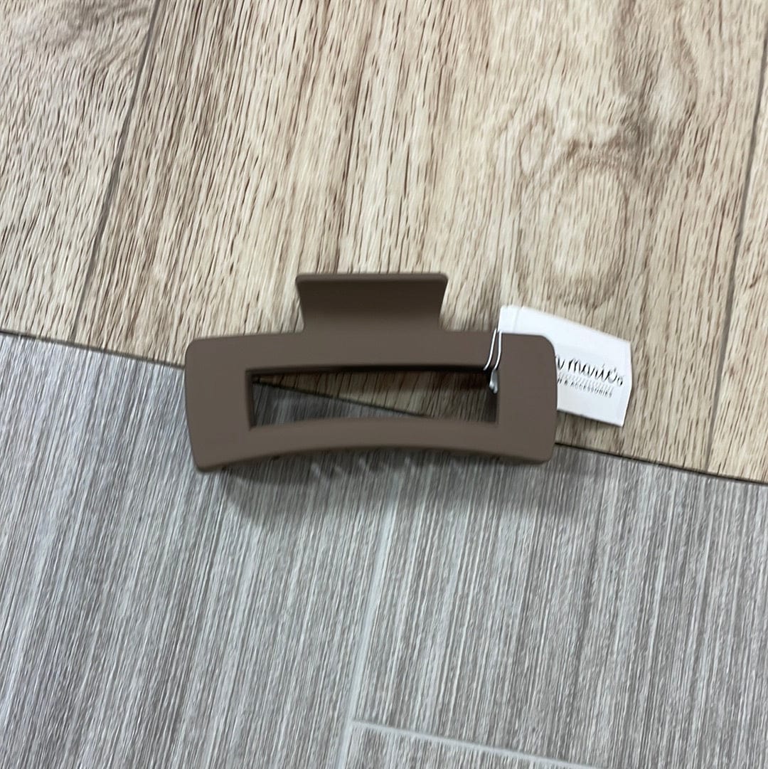 Brown Grander Hair Claw