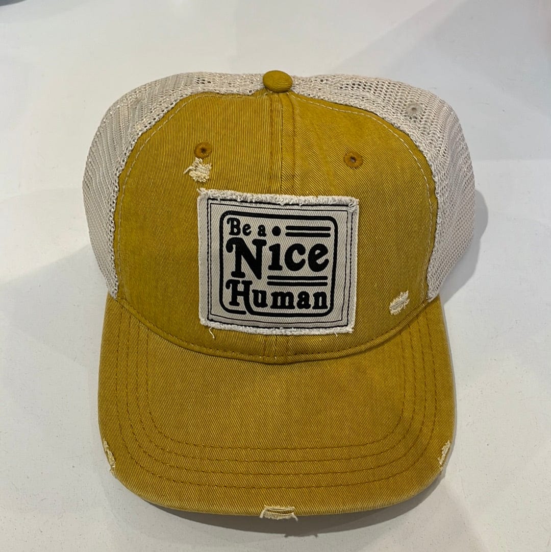 Be A Nice Human Trucker Hat