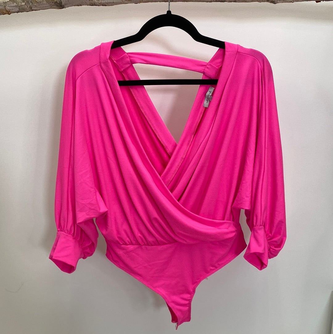 Lipstick Pink Bodysuit
