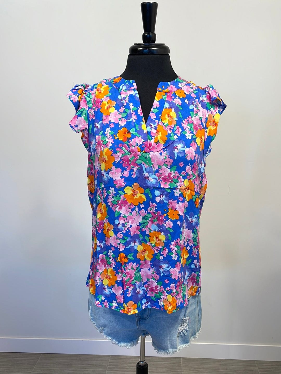 Blue Fields of Flower Top
