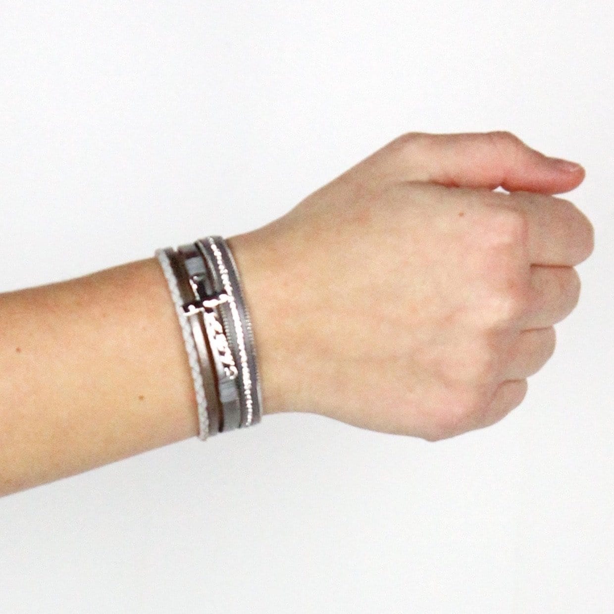 Magnetic Cross Bracelet