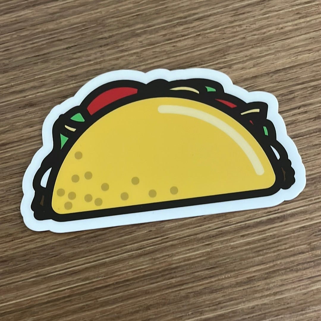 Taco Sticker