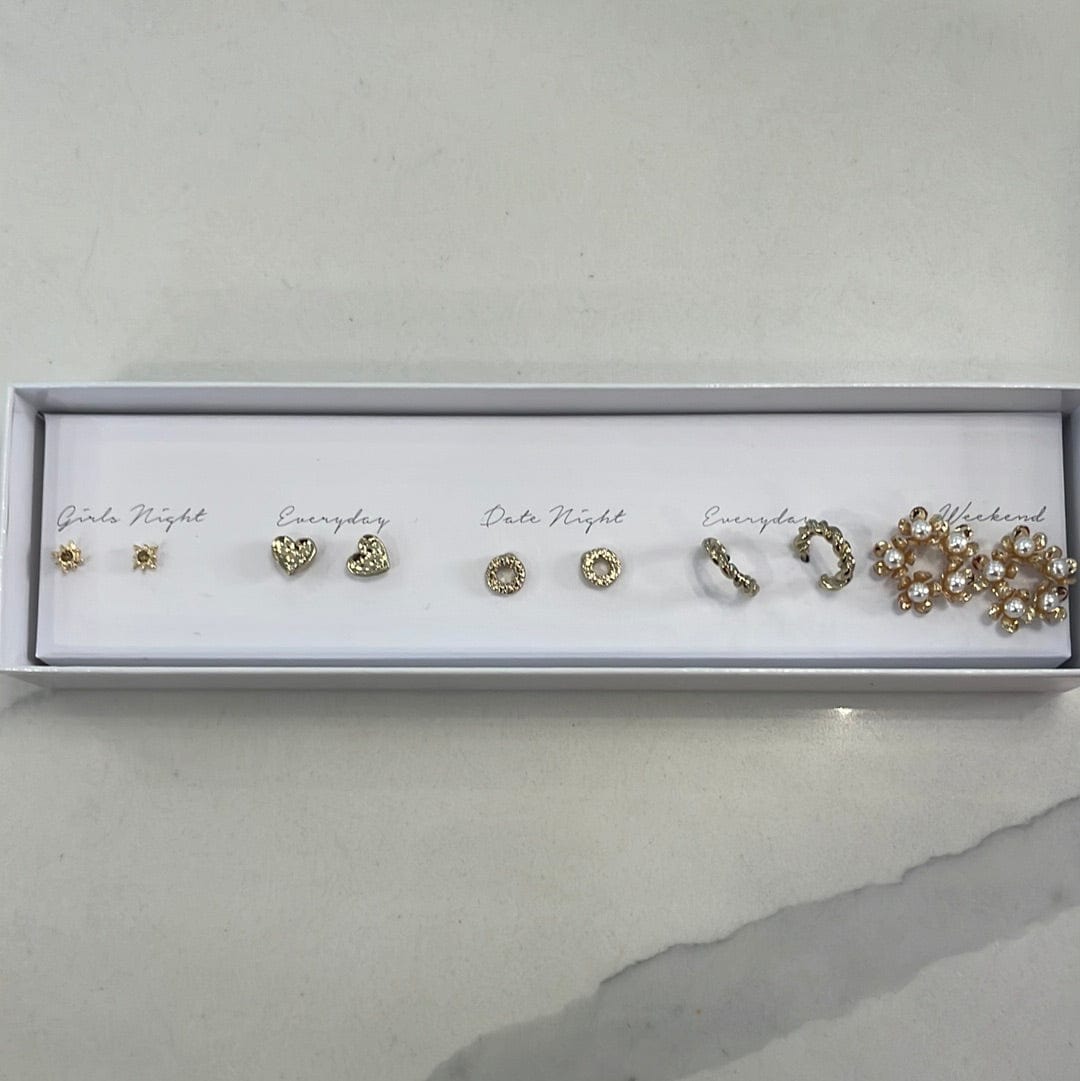 Feminine Earring Boxed Set