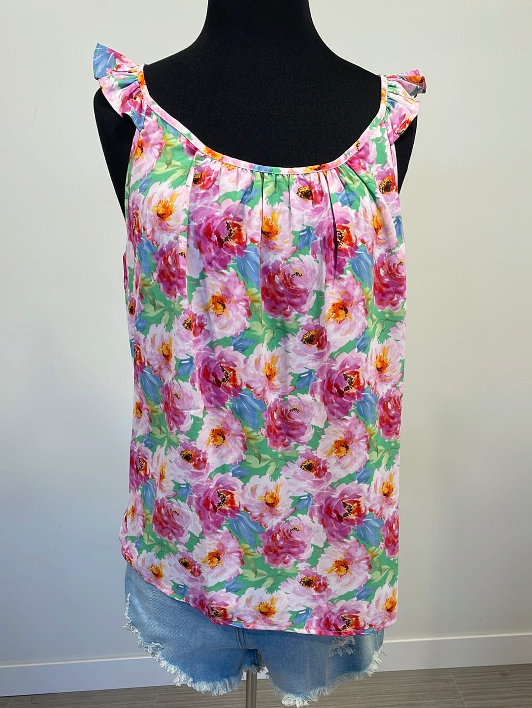 Peony Party Tank Top