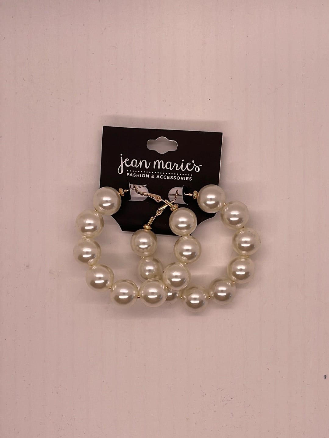 Pearls & Pearls Hoop