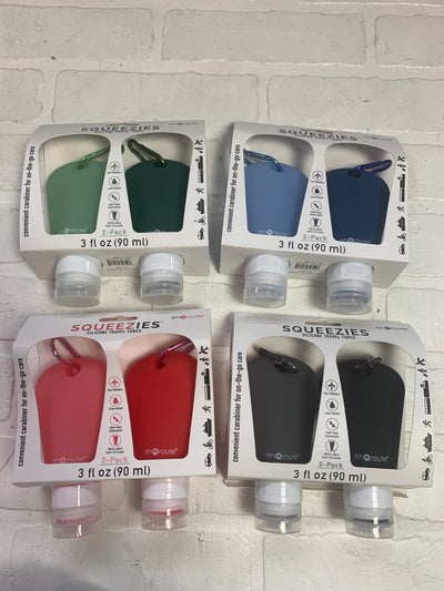 2pk Silicone Travel Tubes