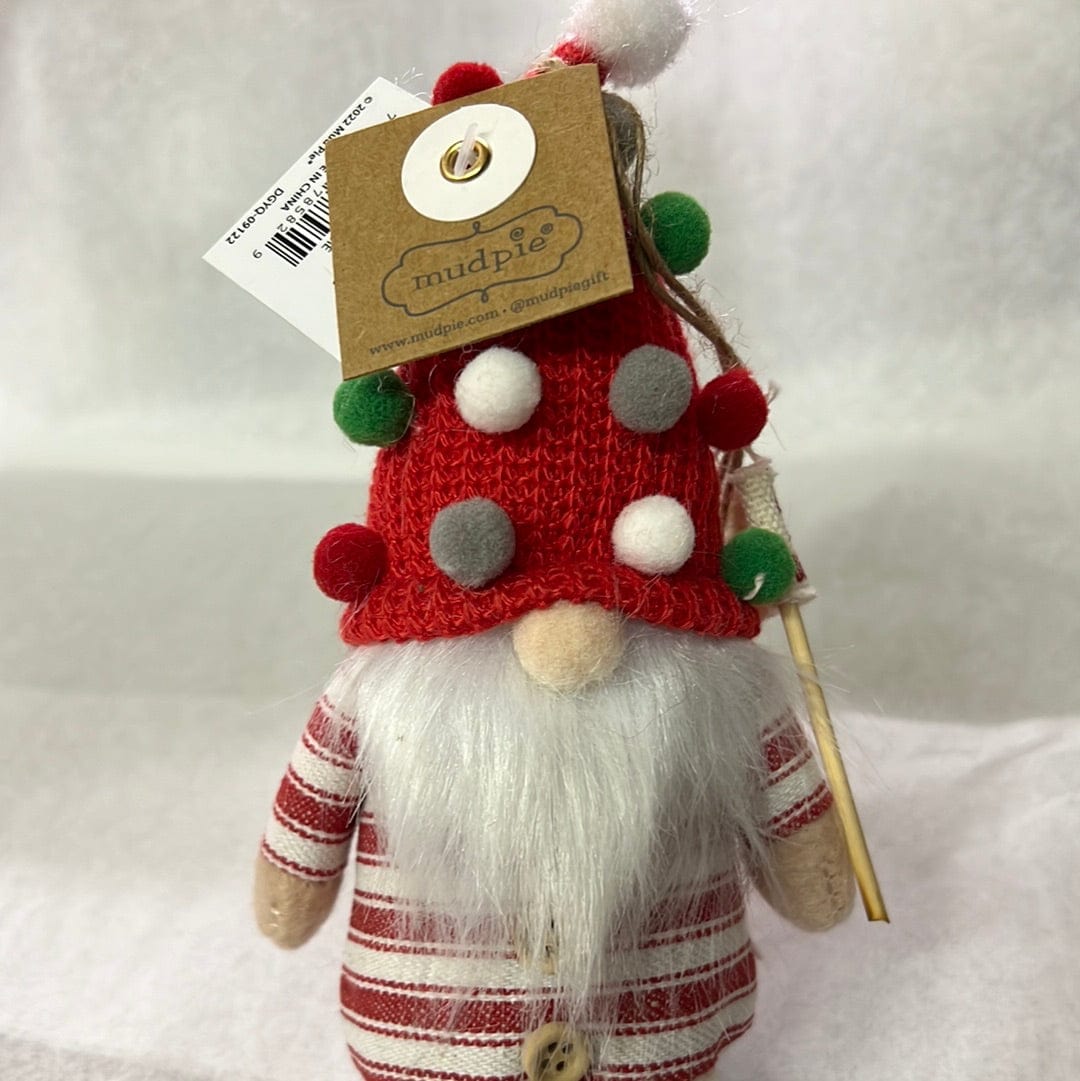 Pom Hat Ornament Gnome