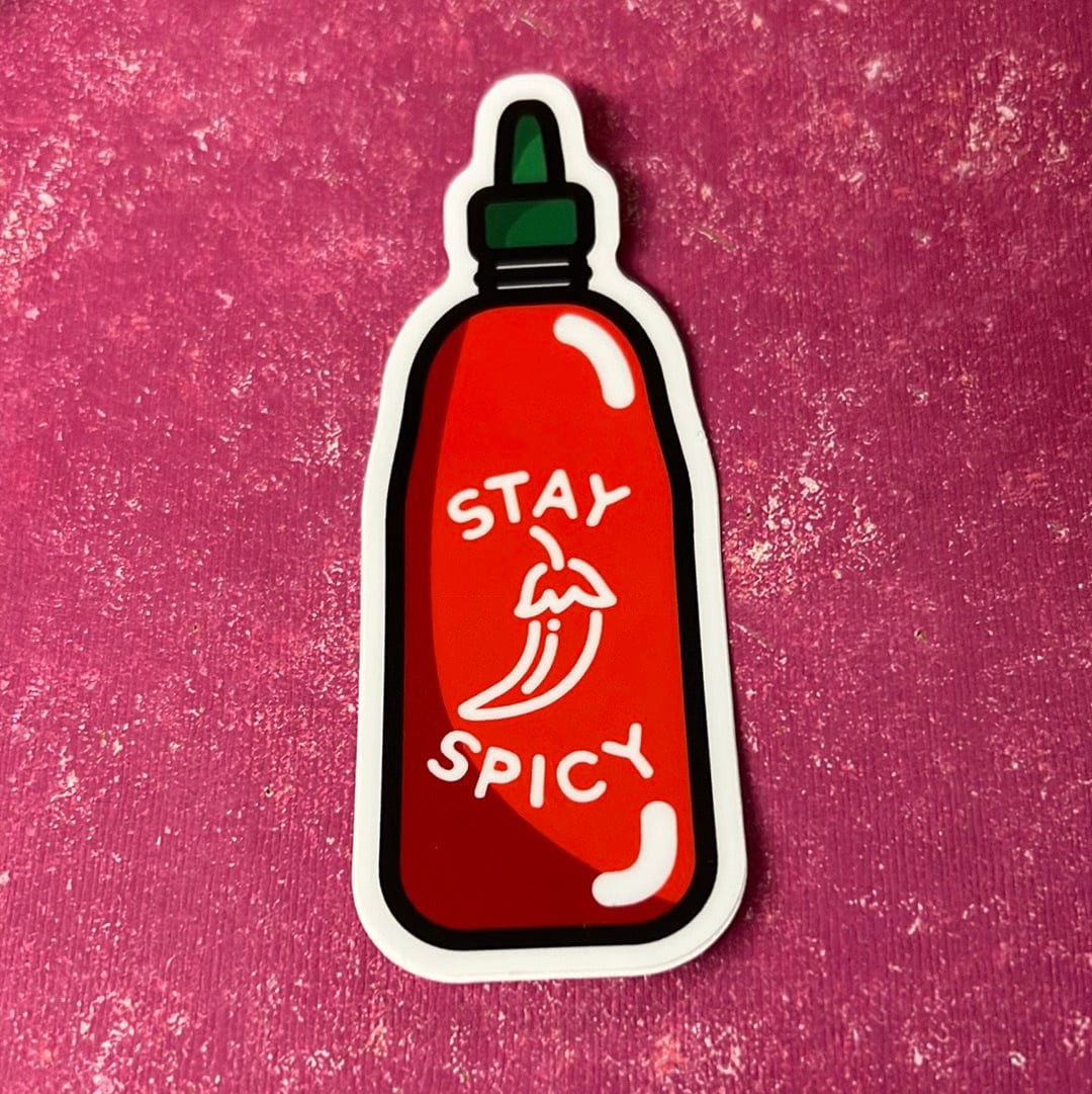 Spicy Sauce Bottle Sticker