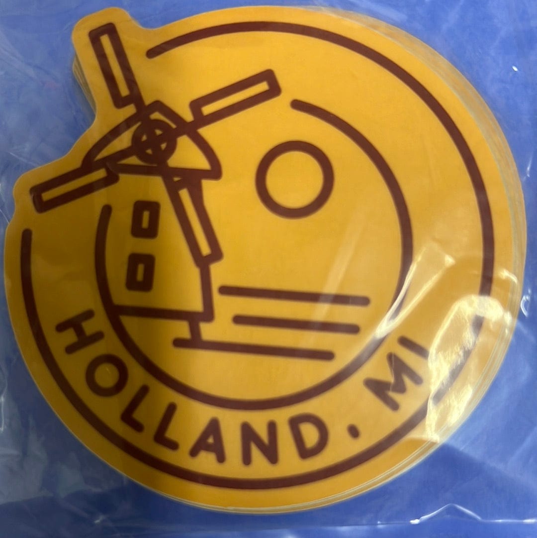 Holland Mi Windmill Sticker