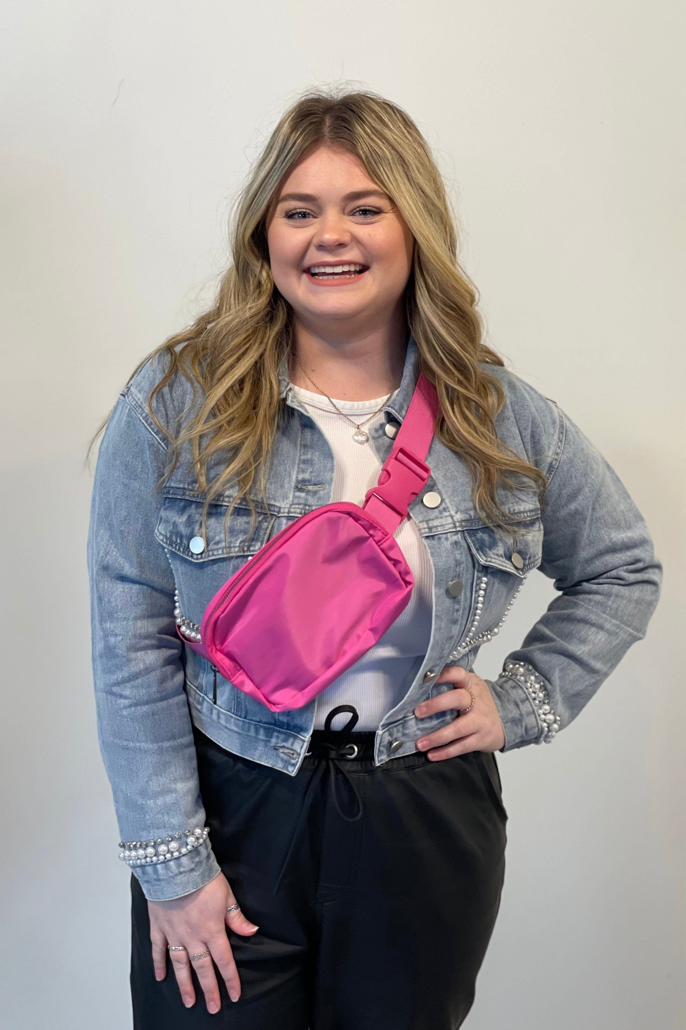 Hot Pink Belt Bag