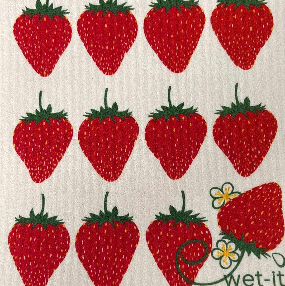 Strawberry Wet-It Towel