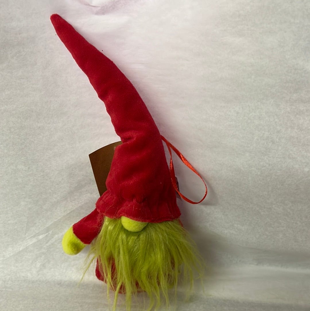 9'' Plush Gnome w/Hat Ornament - Christmas is Forever