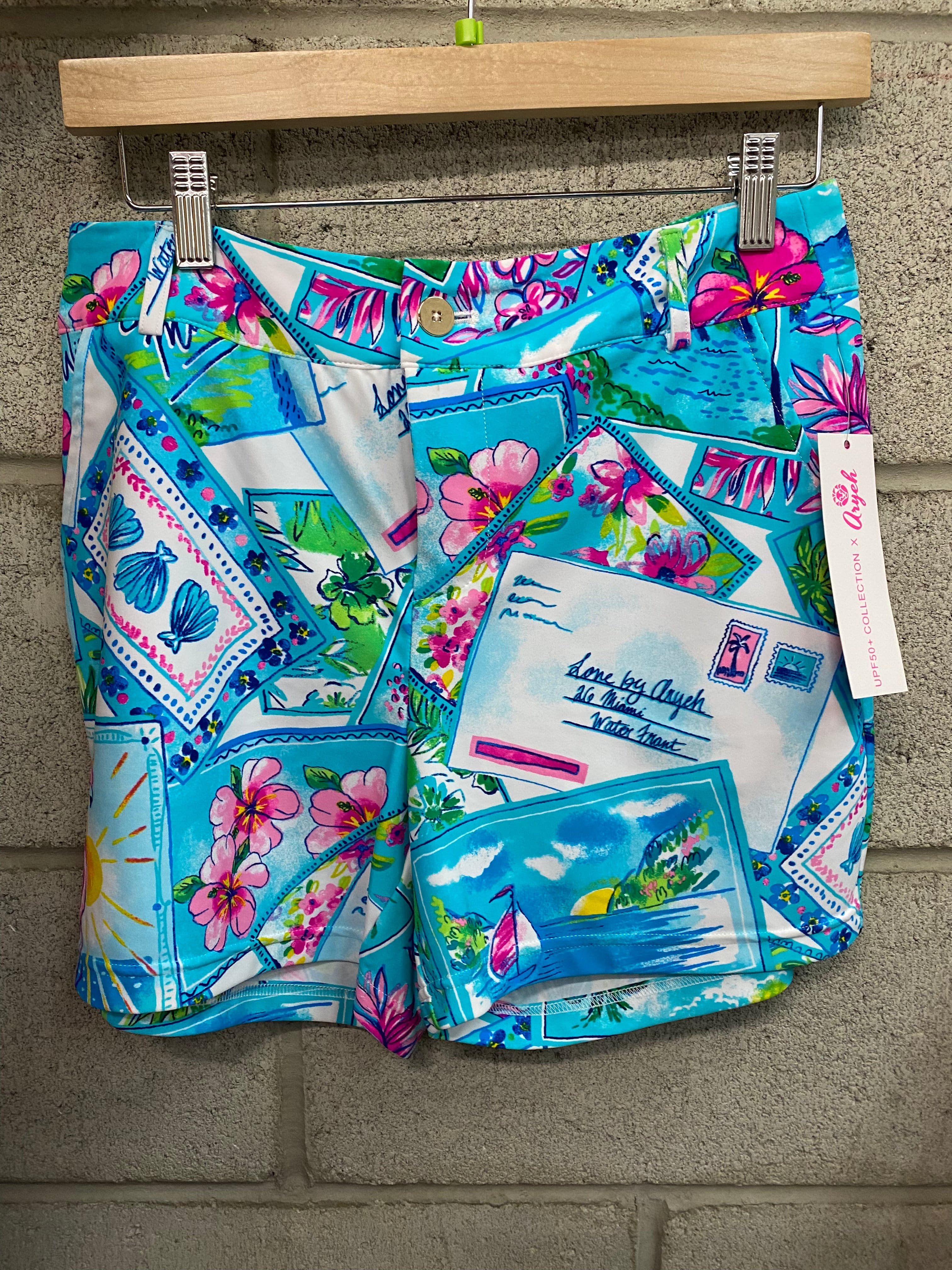 Tropical Postcard Shorts