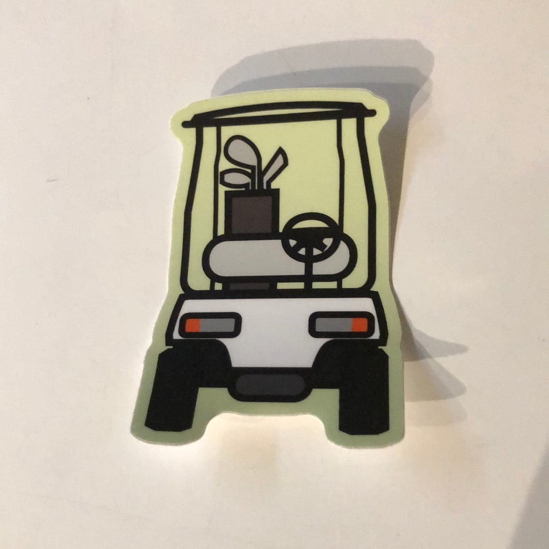 Golf Cart Sticker