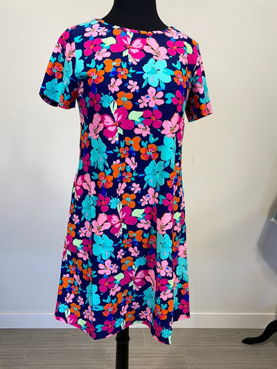 Poppy Garden Ladder Back Dress