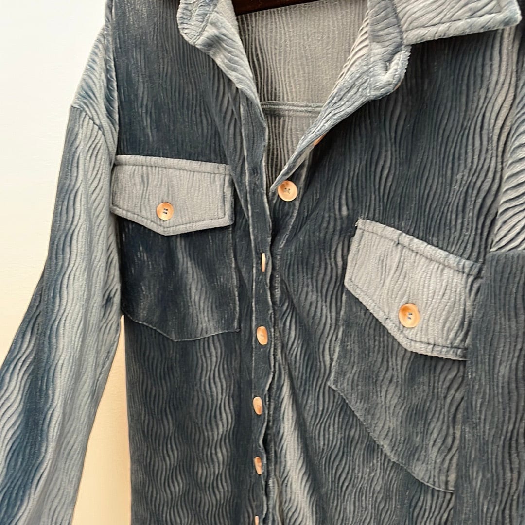 Velvet Texture Shacket