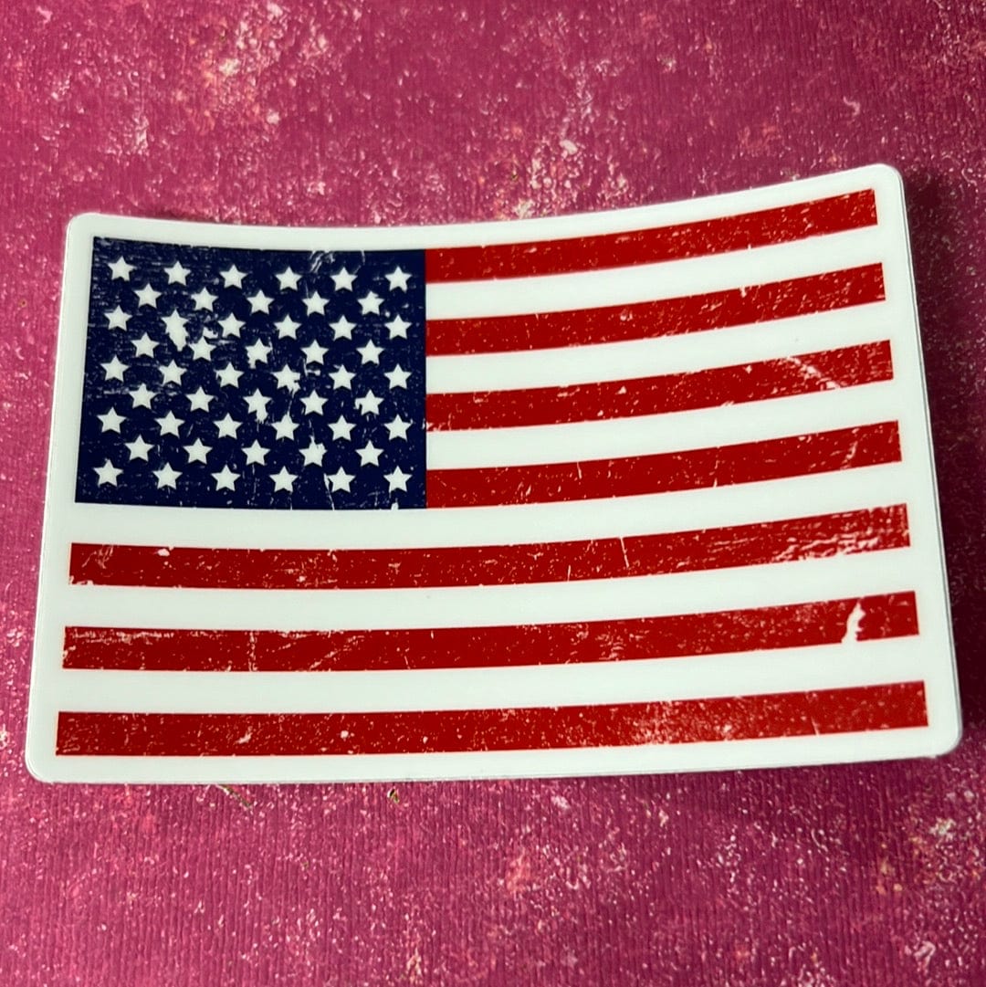 American Flag Sticker
