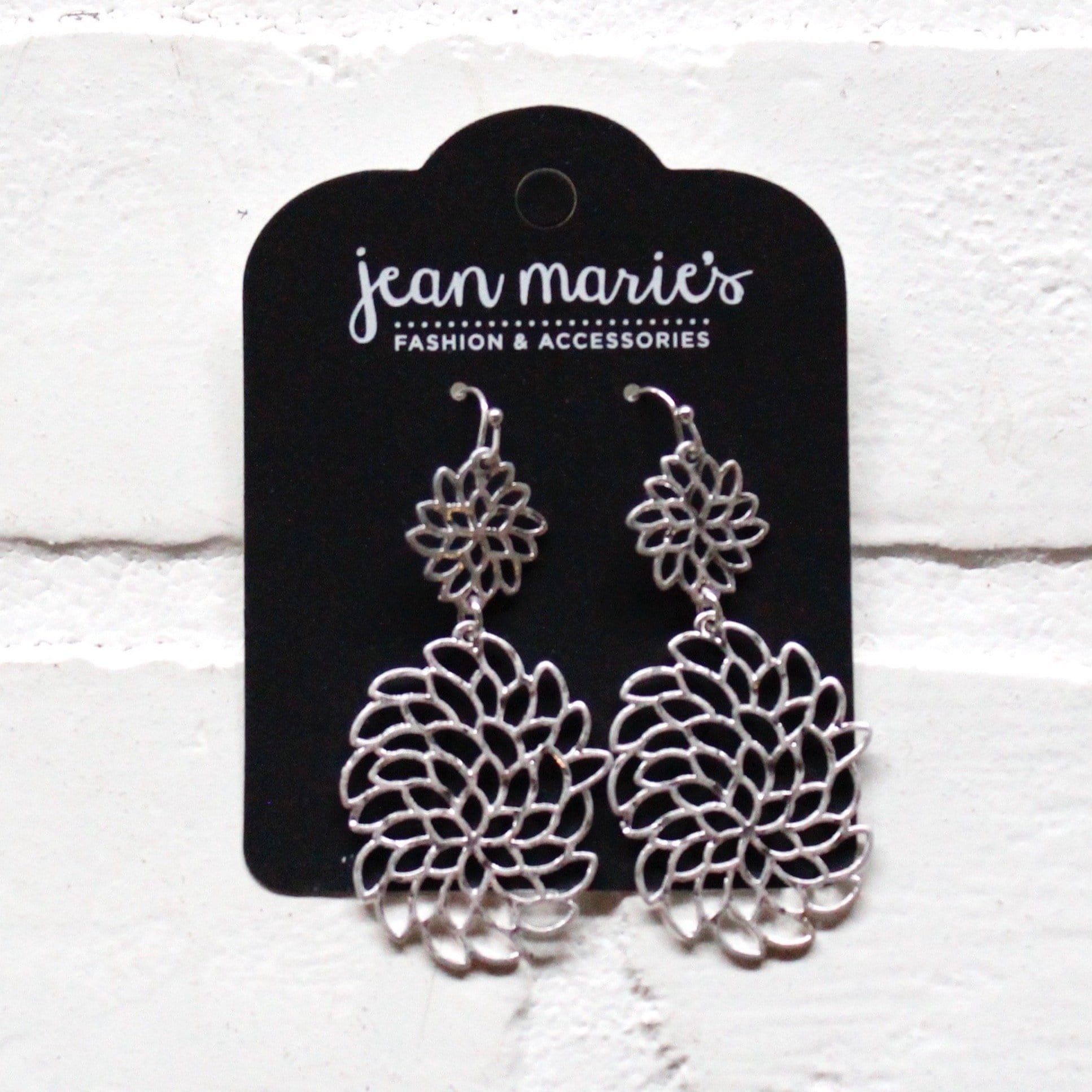 Silver Tier Earring