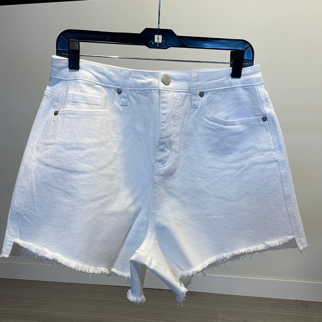 White Dobson Denim Shorts