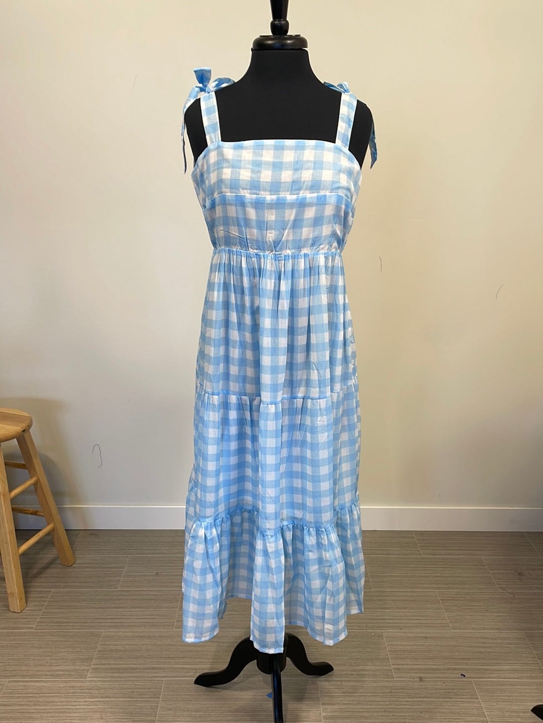 Blue Vivianne Midi Dress