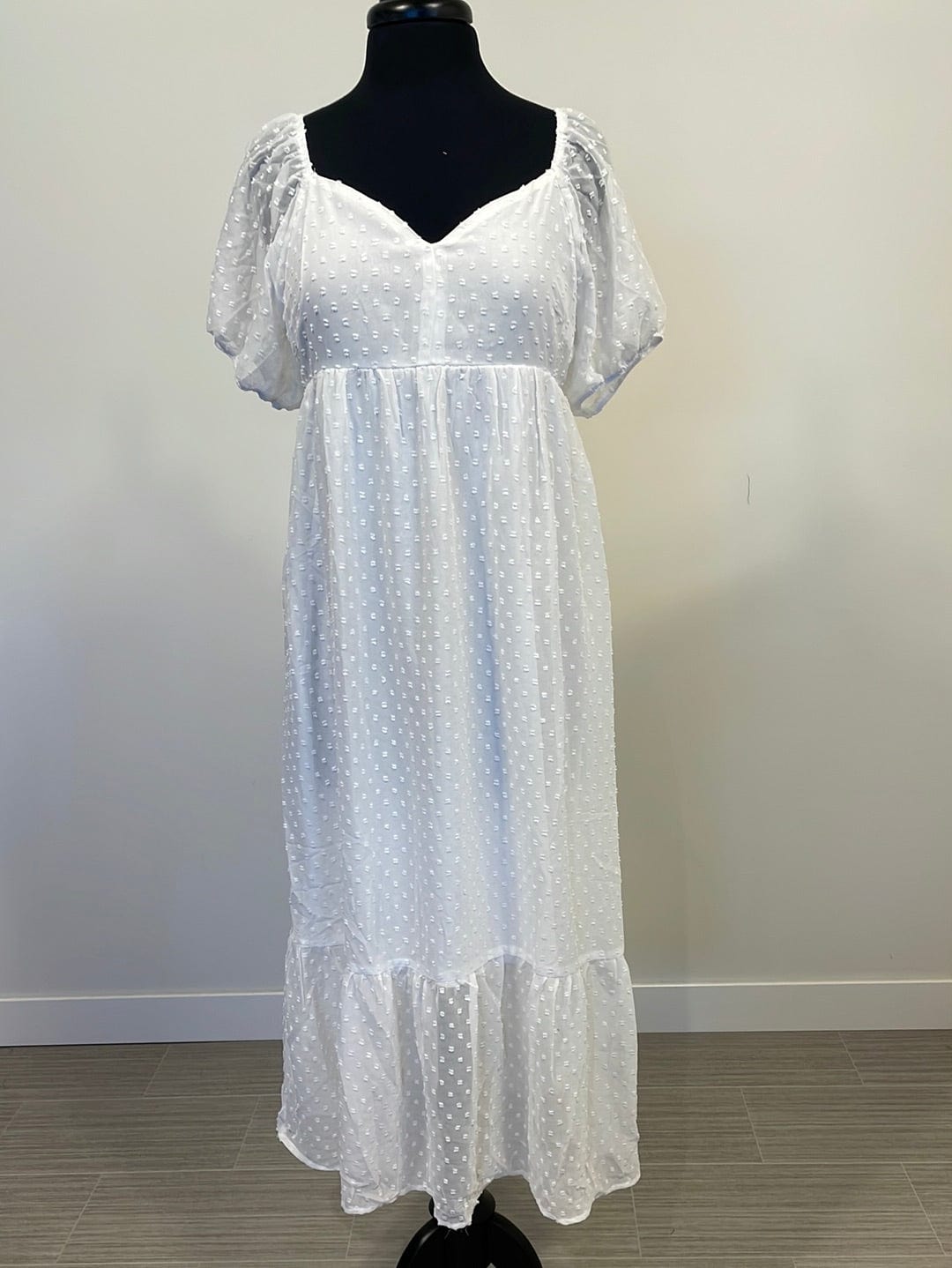 Spring Sweet White Dress