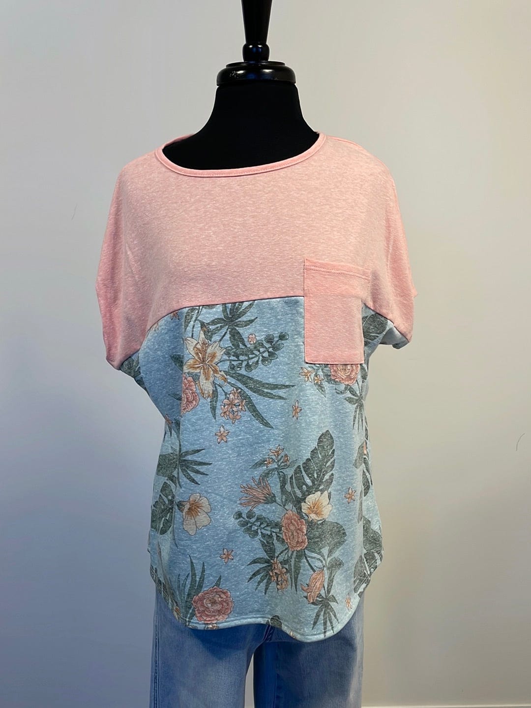 Peach Hawaiian Memories Top