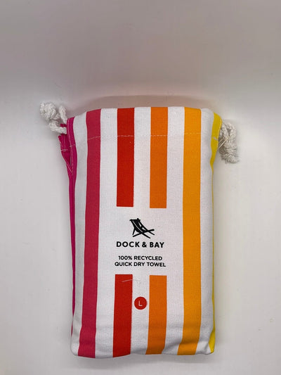 Quick Dry Towel - Peach Sunrise LG