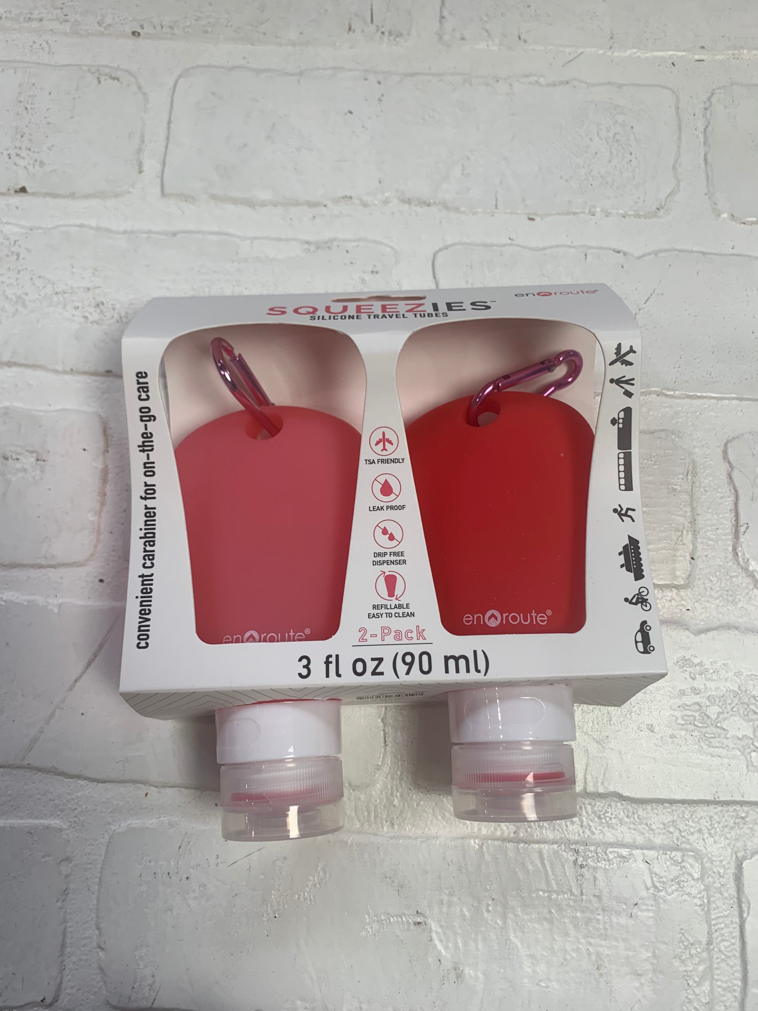 2pk Silicone Travel Tubes