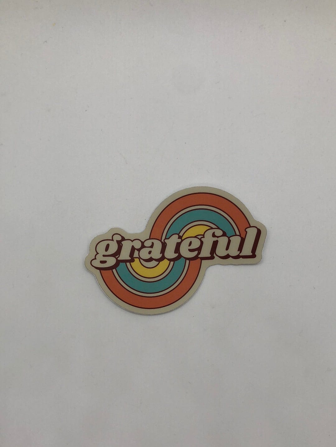 Grateful Arcs Sticker
