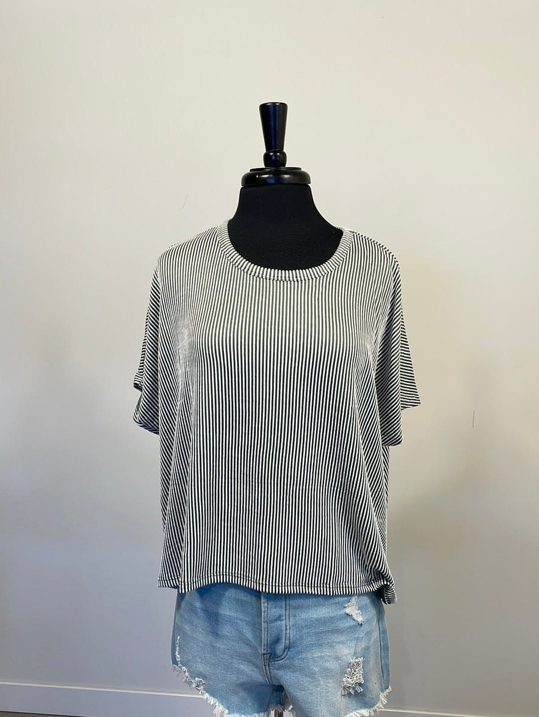 Olive Textured Top