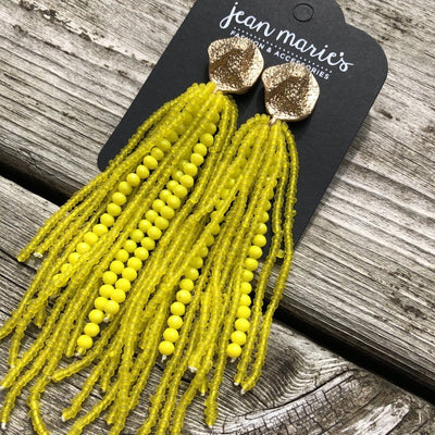 Summer Sun Beaded Earrings