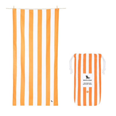 Quick Dry Towel - Purple Stripe