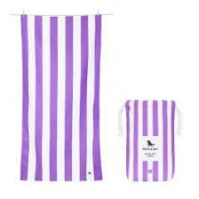 Quick Dry Towel - Purple Stripe