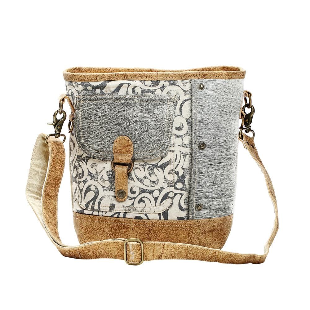 Hairon Flap Shoulder Bag