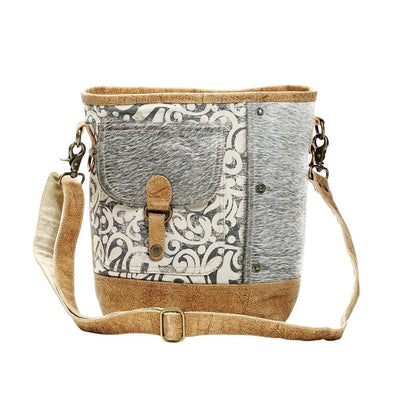 Hairon Flap Shoulder Bag