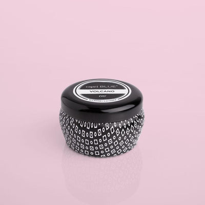 3oz Volcano Signature Mini Tin Candle - Black